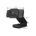 ÷ Webcam 2k conceptronic amdis 5mp usb 3.6mm 30 fps angulo vision 72 microfono integrado