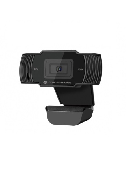 ÷ Webcam hd conceptronic amdis 1080p interpolado usb 3.6mm 30fps angulo vision 68? microfono integrado